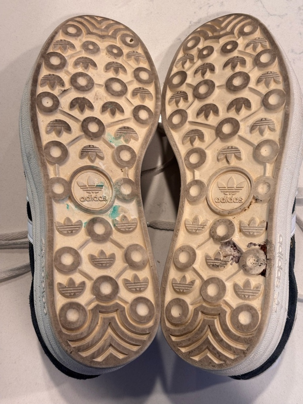 adidas Women’s Size 8.5 Gazelle Bold Navy Suede Sneakers 3 Layer - Picture 6 of 11